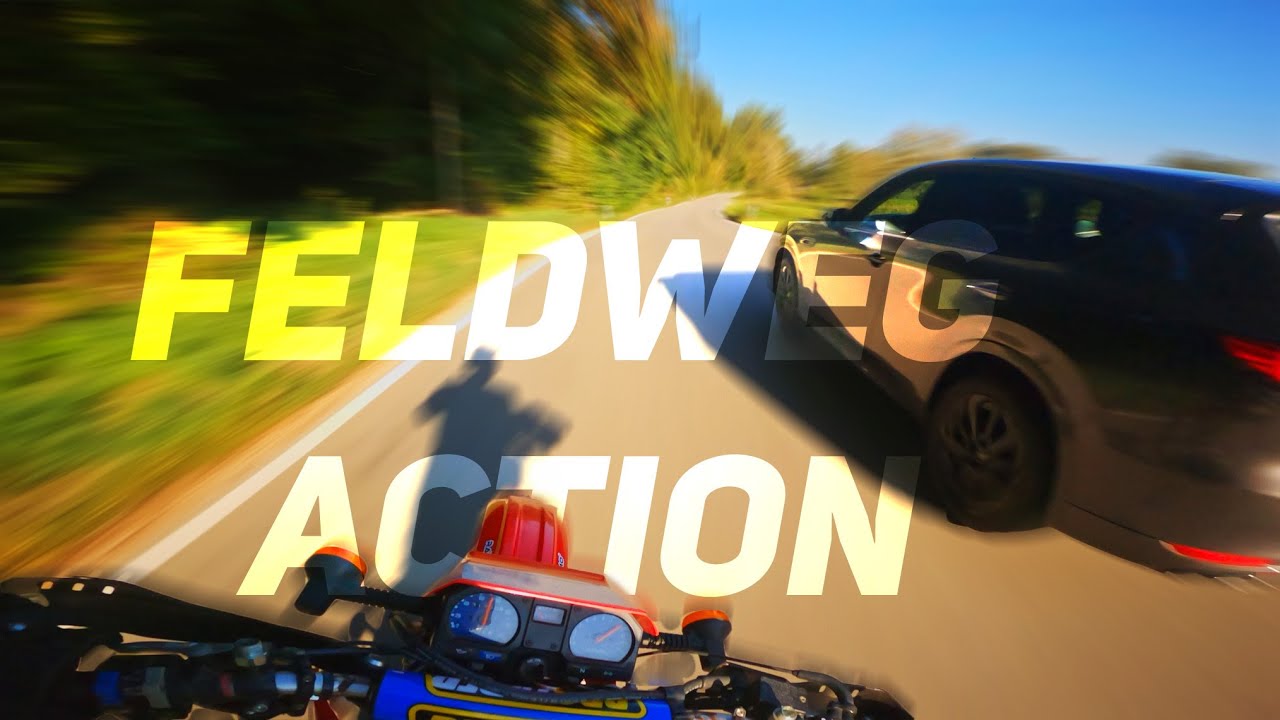 Straße + FELDWEG ACTION | 2-Takt PURER SOUND | Kawasaki KMX 125b