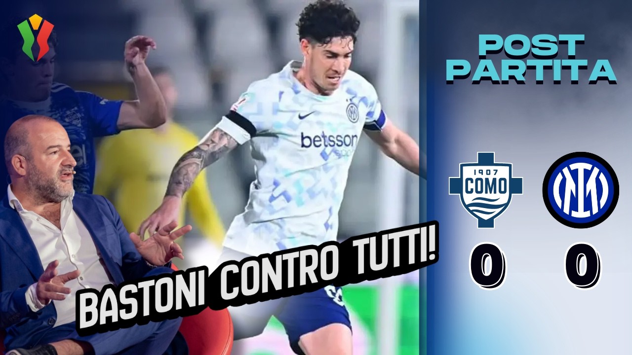 COMO-INTER 0-0: BASTONI CONTRO TUTTI
