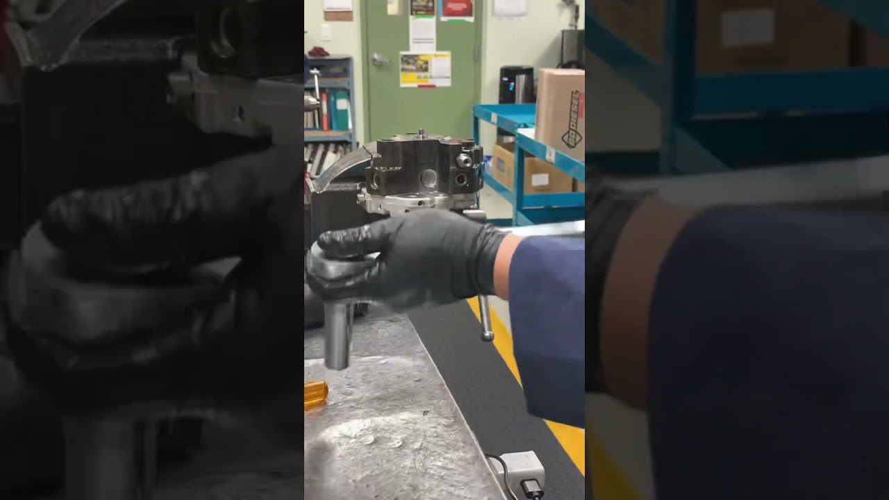 Assembling a BD CP3 Pump in 15 Seconds. 