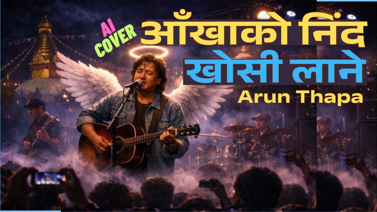 Aakhako Need - Arun Thapa || AI Improvised Version || Blues || Aakha ko nind kholi lane