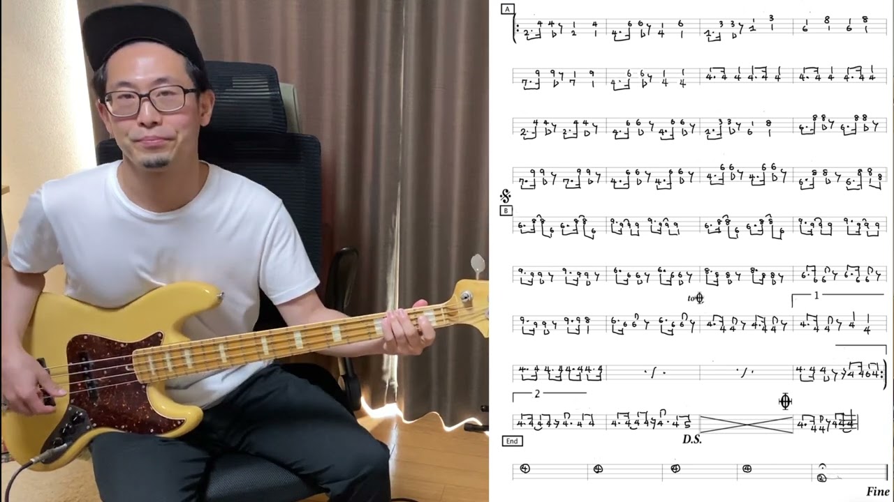 「やさしさに包まれたなら」この曲から学ぶオクターヴ弾き・シンプルなベースラインを弾ききる集中力！　ベースレッスン動画