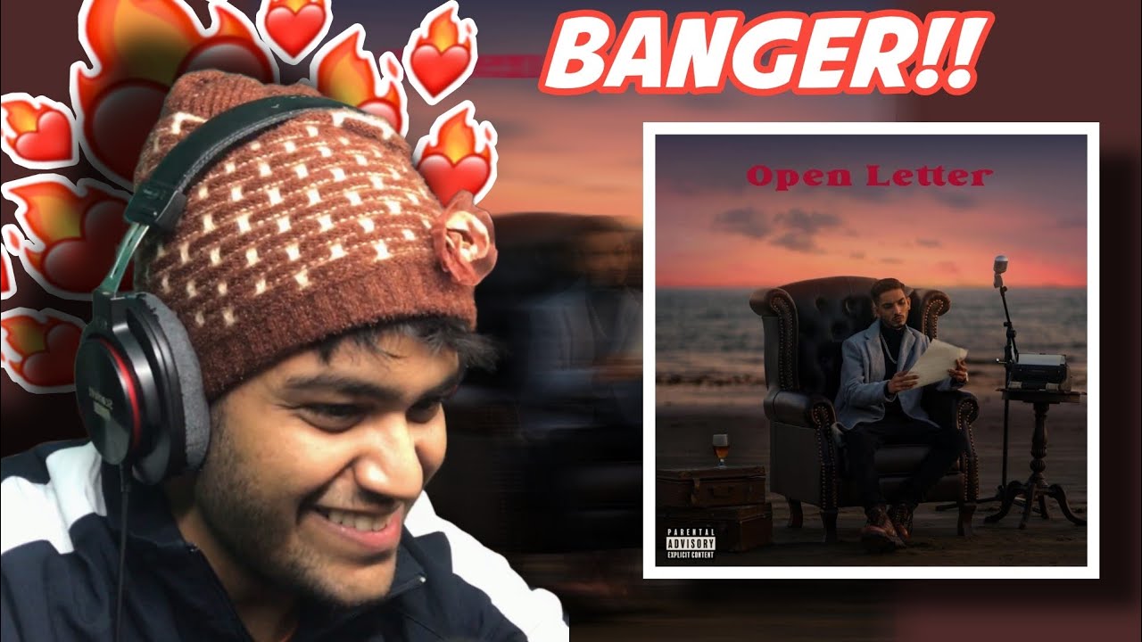 Talha Anjum - Open Letter | Reaction | Full Album Reaction | Prod. by UMAIR,Jokhay | iayushkumarr