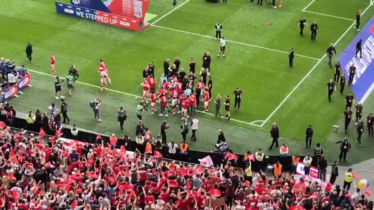 Charlton win Play Off Final to step back into Championship - 25/5/2025