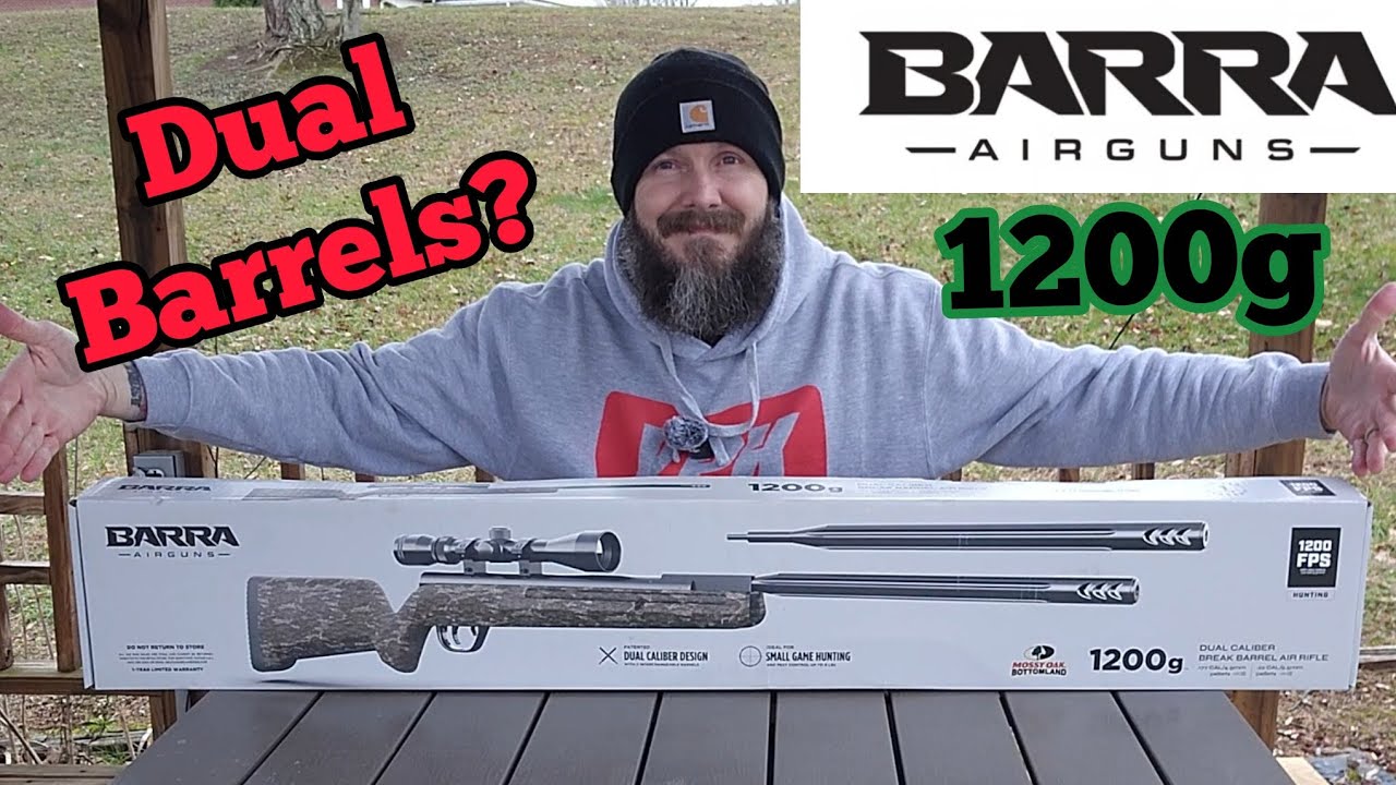 Эксклюзивная модель Barra 1200G Camo от Walmart — два ствола, два калибра, одна винтовка!