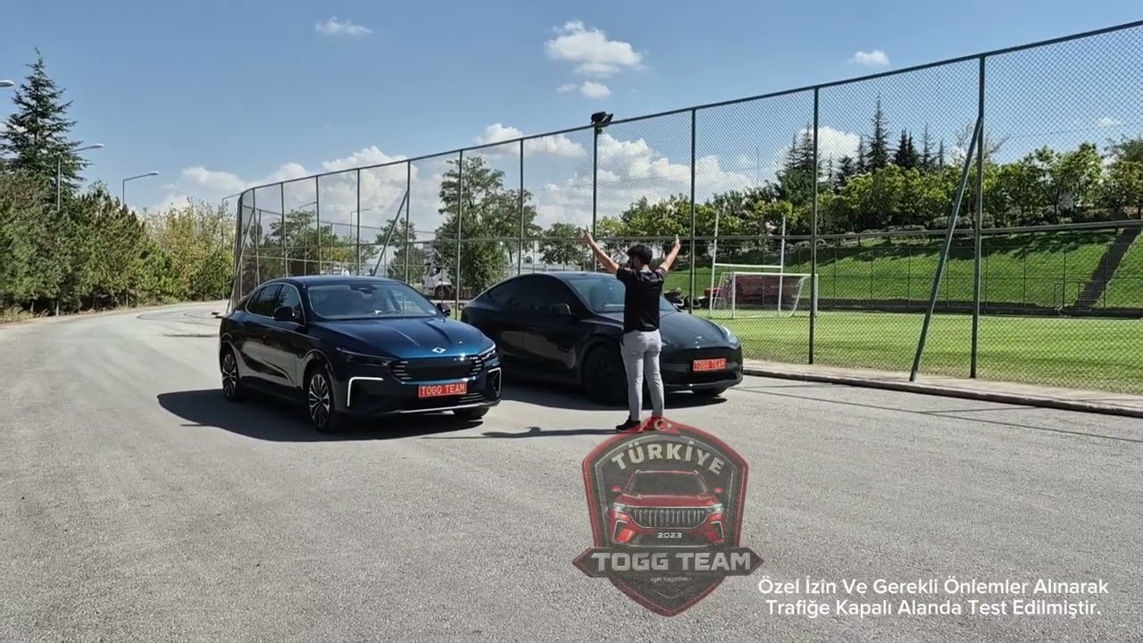 Kalkış D&uuml;ğmesine Basıldı!T10F ile Tesla Model Y SR karşı karşıya geldi.