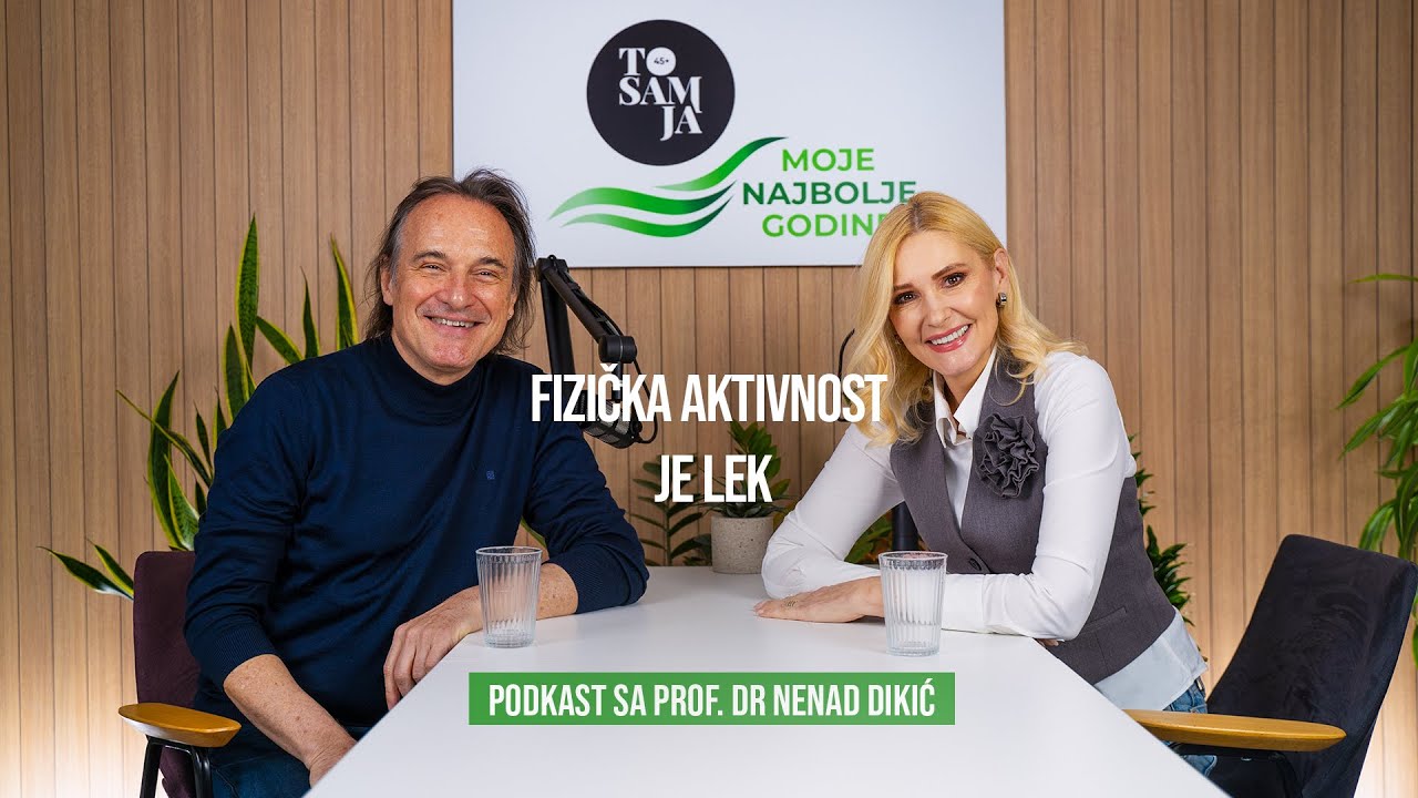 FIZIČKA aktivnost je LEK | SEDENJE je DANAS neka vrsta PUŠENJA | Prof. dr Nenad Dikić