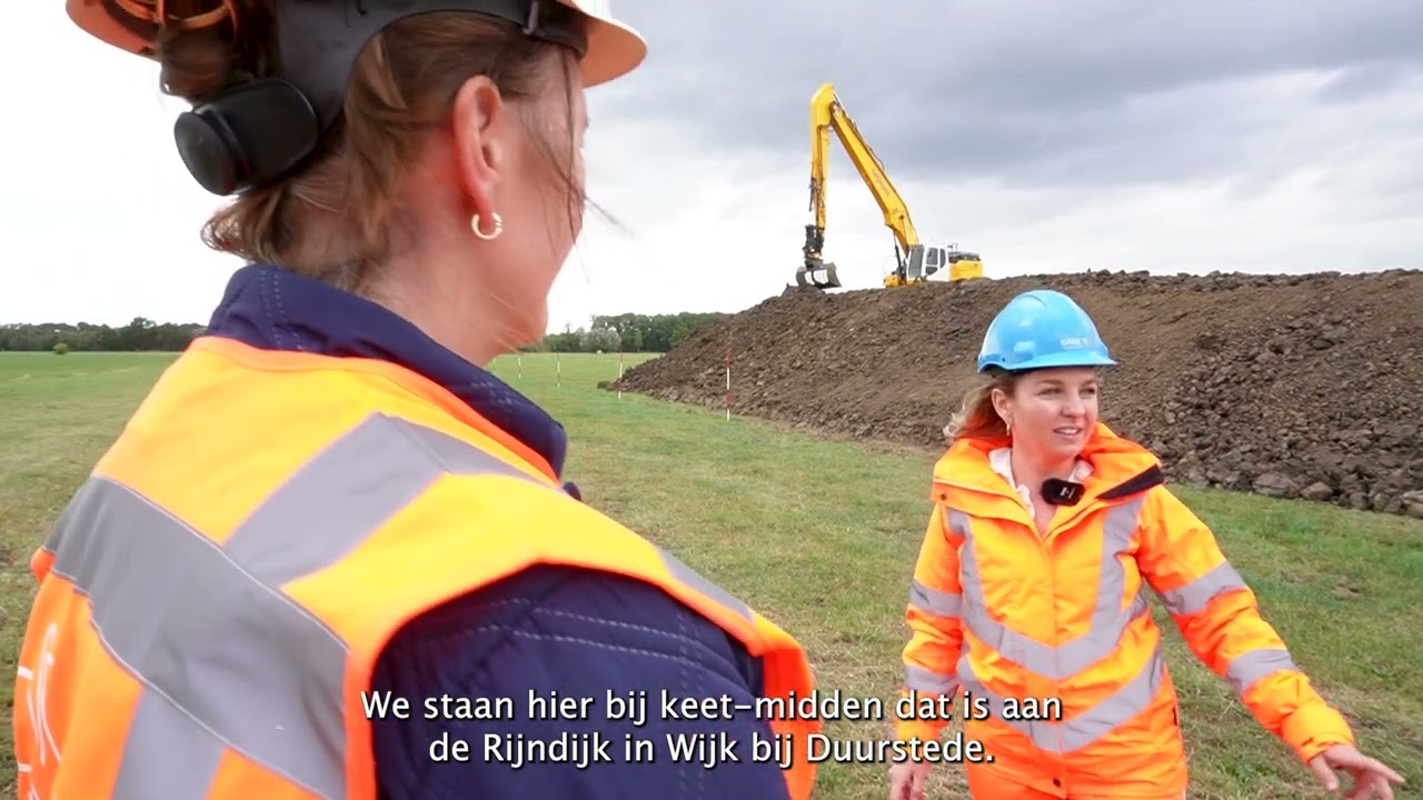 Officiele start dijkversterking Wijk bij Duurstede - Amerongen