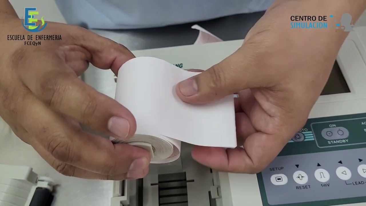 Tutorial de como usar el electrocardiograma