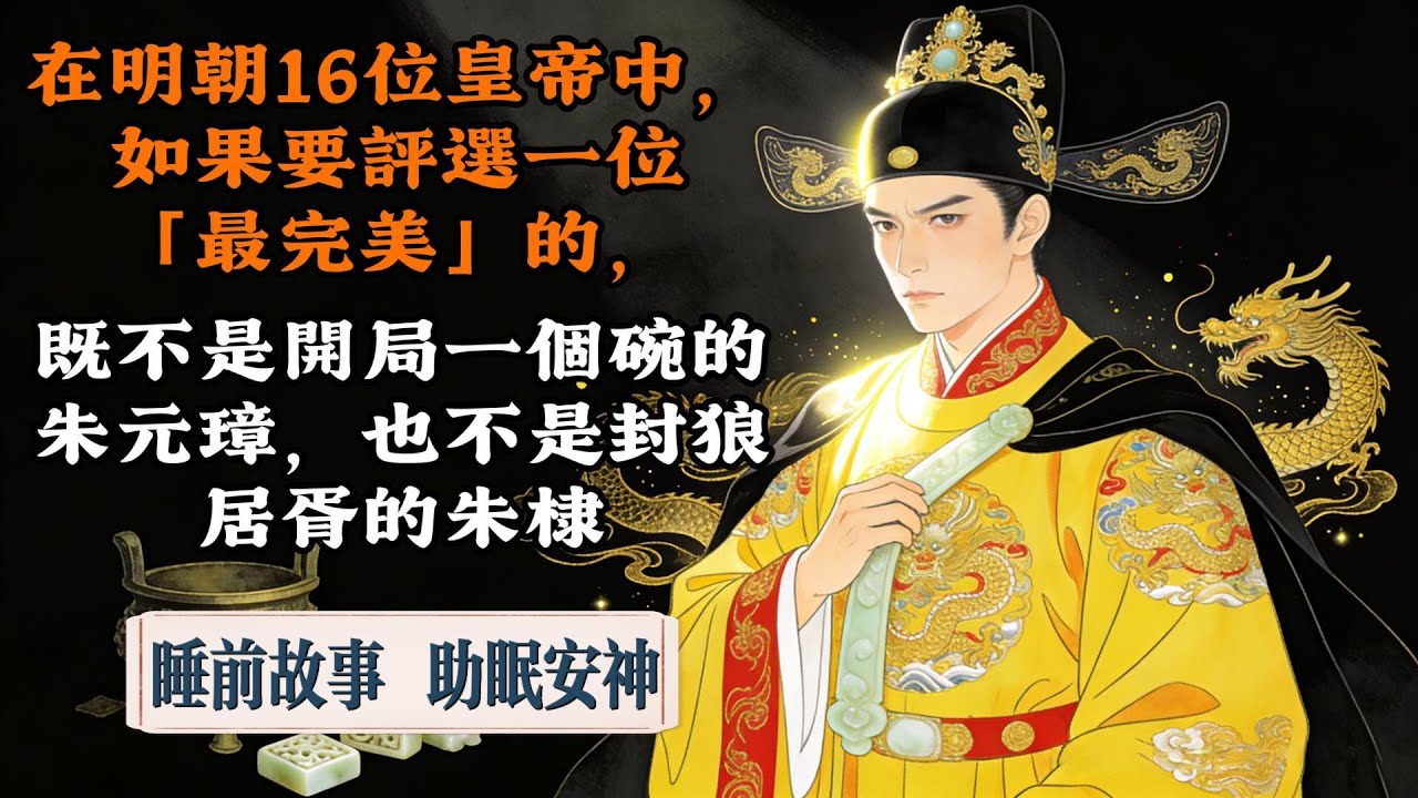 在明朝16位皇帝中，如果要评选一位“最完美”的，既不是开局一个碗的朱元璋，也不是封狼居胥的朱棣