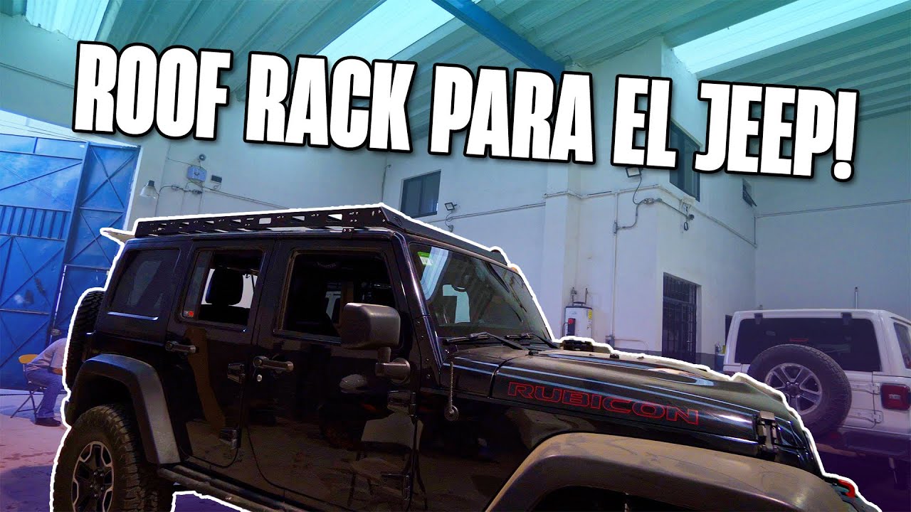 Roof Rack JCR OffRoad para Jeep: ¡Perforamos el Techo! | alfalta90