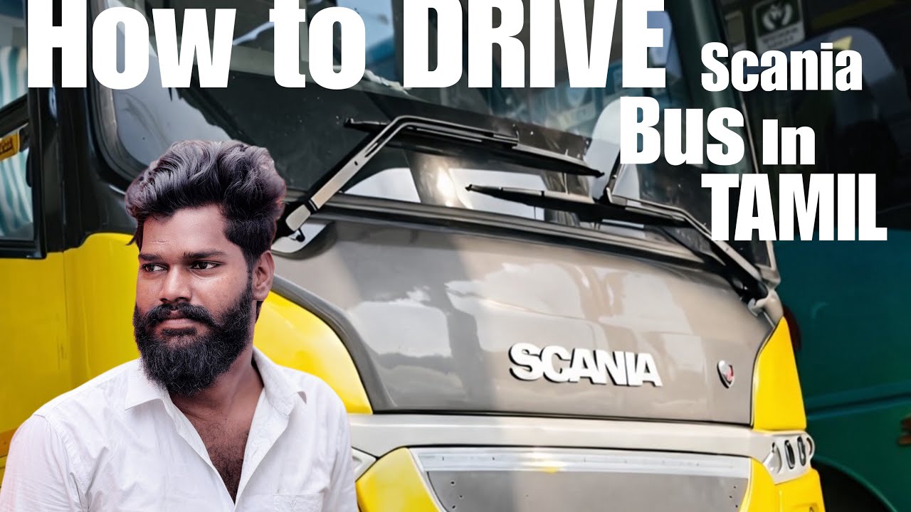 HOW TO DRIVE IN SCANIA | தமிழ் | DRIVING TRAINING METROLINK MULTI AXEL  BUS | 777_DRIVER #scania 