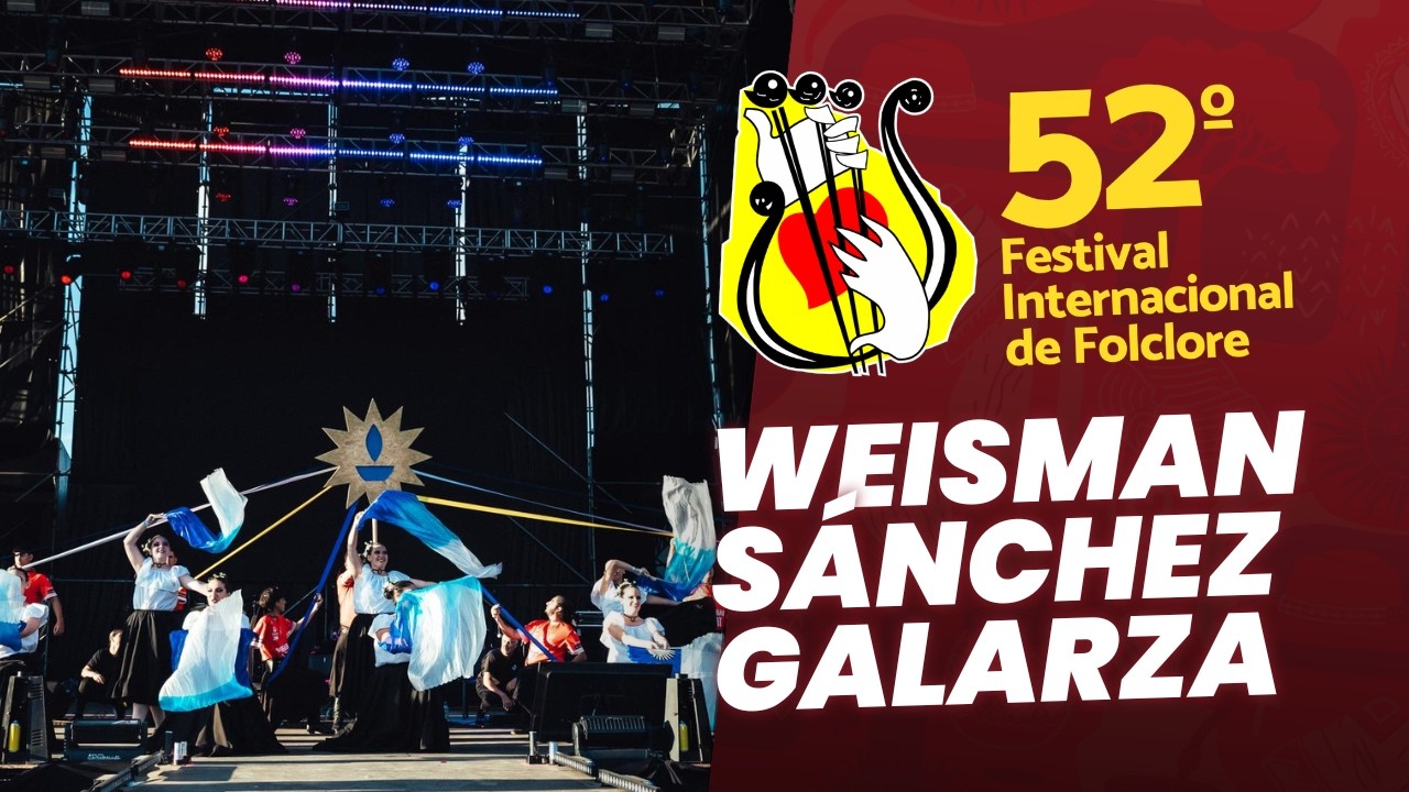🔴 Danzas Weisman Sánchez Galarza en el 52° Festival Internacional de Folclore de Durazno (2026)