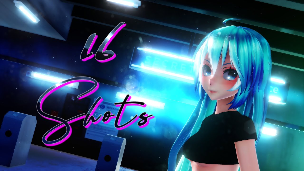 &equiv;MMD&equiv; Hatsune Miku - 16 Shots [4KUHD60FPS]