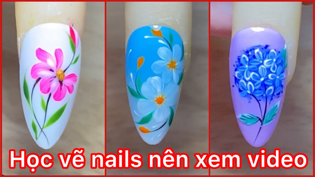 Cách vẽ design mẫu nail vừa dễ vừa nhanh