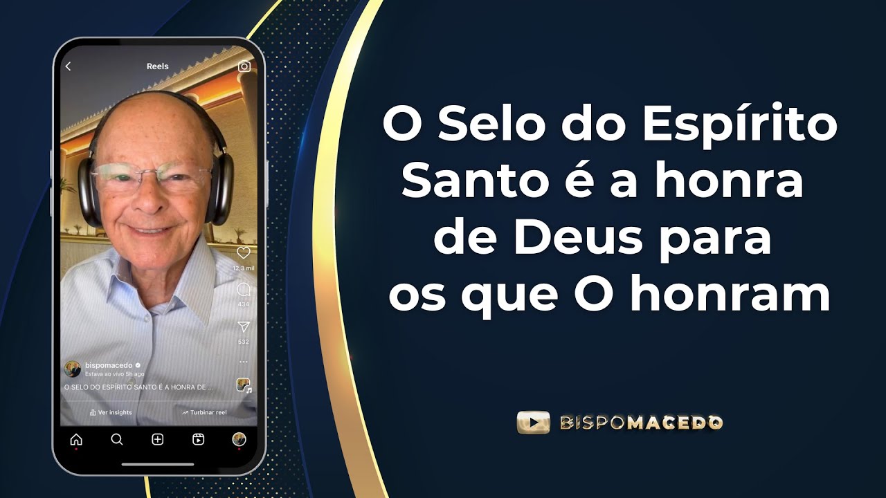 O Selo do Espírito Santo é a honra de Deus para os que O honram - Meditação Matinal 03/06/24