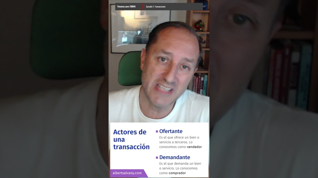 &iquest;Sabes c&oacute;mo funcionan las transacciones financieras? - Finanzas para TODOS - Episodio 1