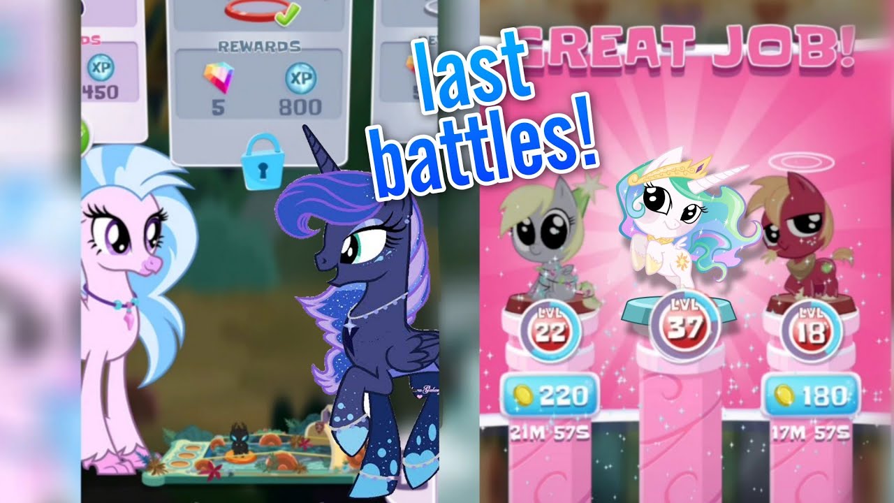 completing advance levels | Budge studios my little pony pocket ponies gameplay walkthrough #26