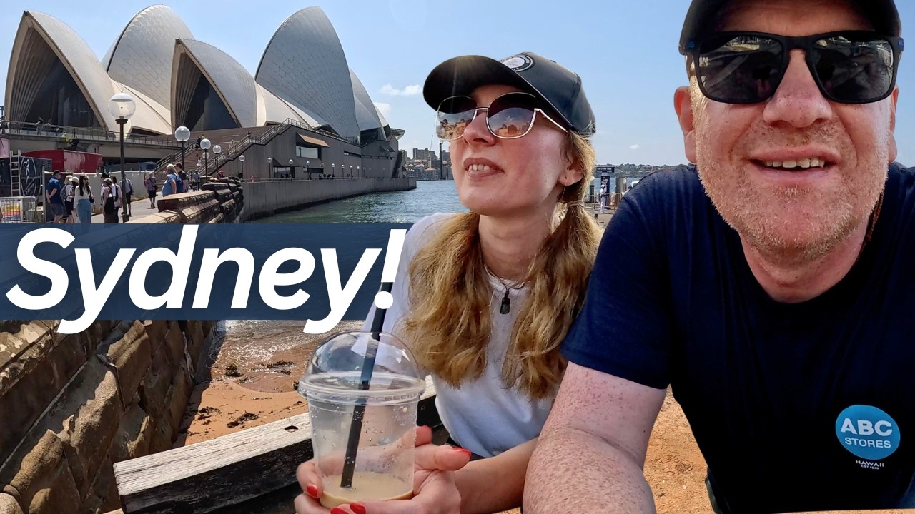 We Made It!!! First Impressions* of One of The World's Great Cities: Sydney Australia!