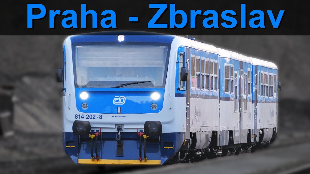 Vlaky Praha - Zbraslav | 2021-2023