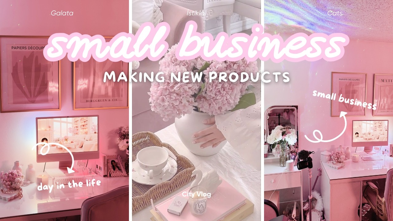 Making New Products 🌷 for my Small Business | Prepping for New Product Launch | Small Business Vlog