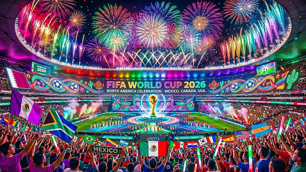 Официальная церемония открытия Чемпионата мира по футболу FIFA 2026 🎶 | Эпический гимн, фейерверк и