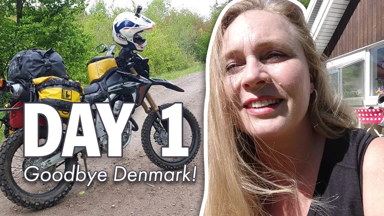 OMG!!! I finally took off on my big motorcycle ride through Europe and Africa!