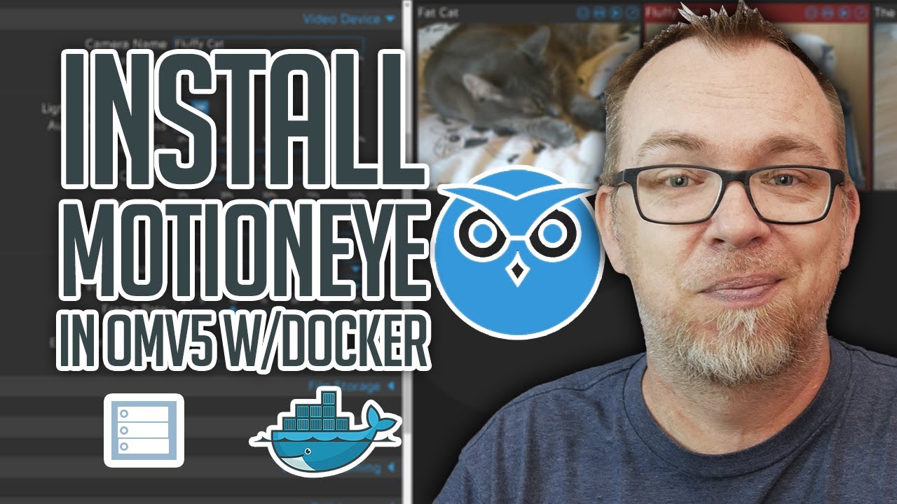 How to Install MotionEyeOS on OMV and Docker