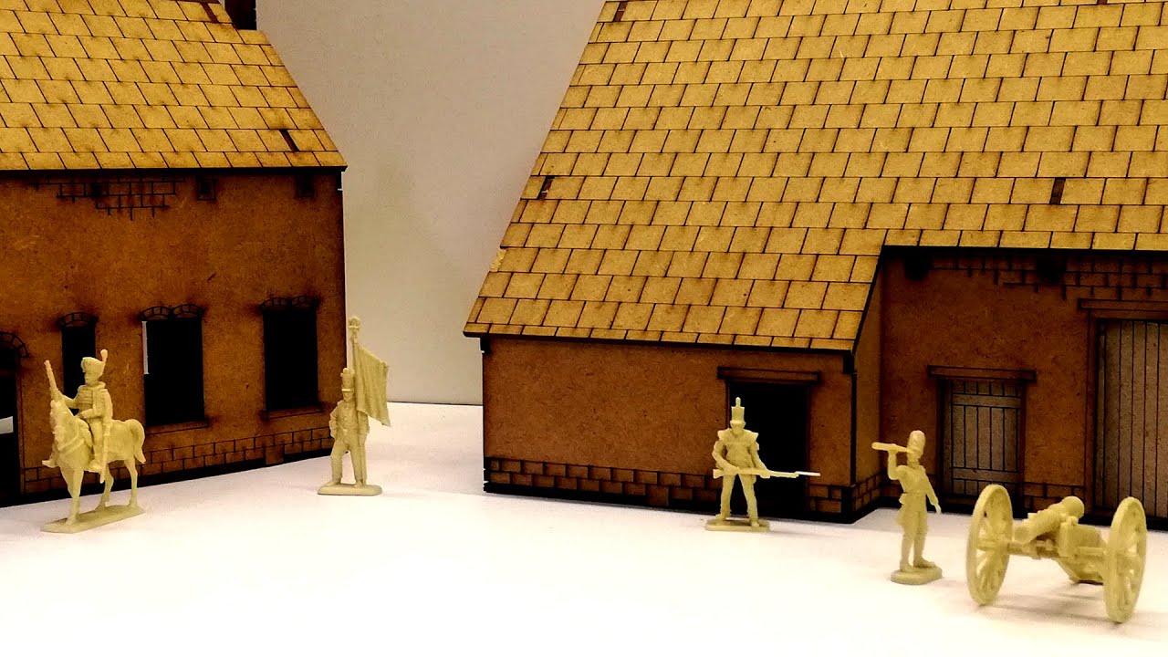 La Haye Sainte Waterloo 1815 - BATTLESET Italeri 1:72 Bausatzbesprechung Unboxing