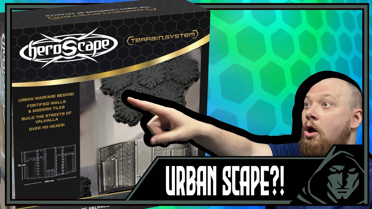 Распаковка Heroscape Age of Annihilation: Urban Landscapes of Valhalla