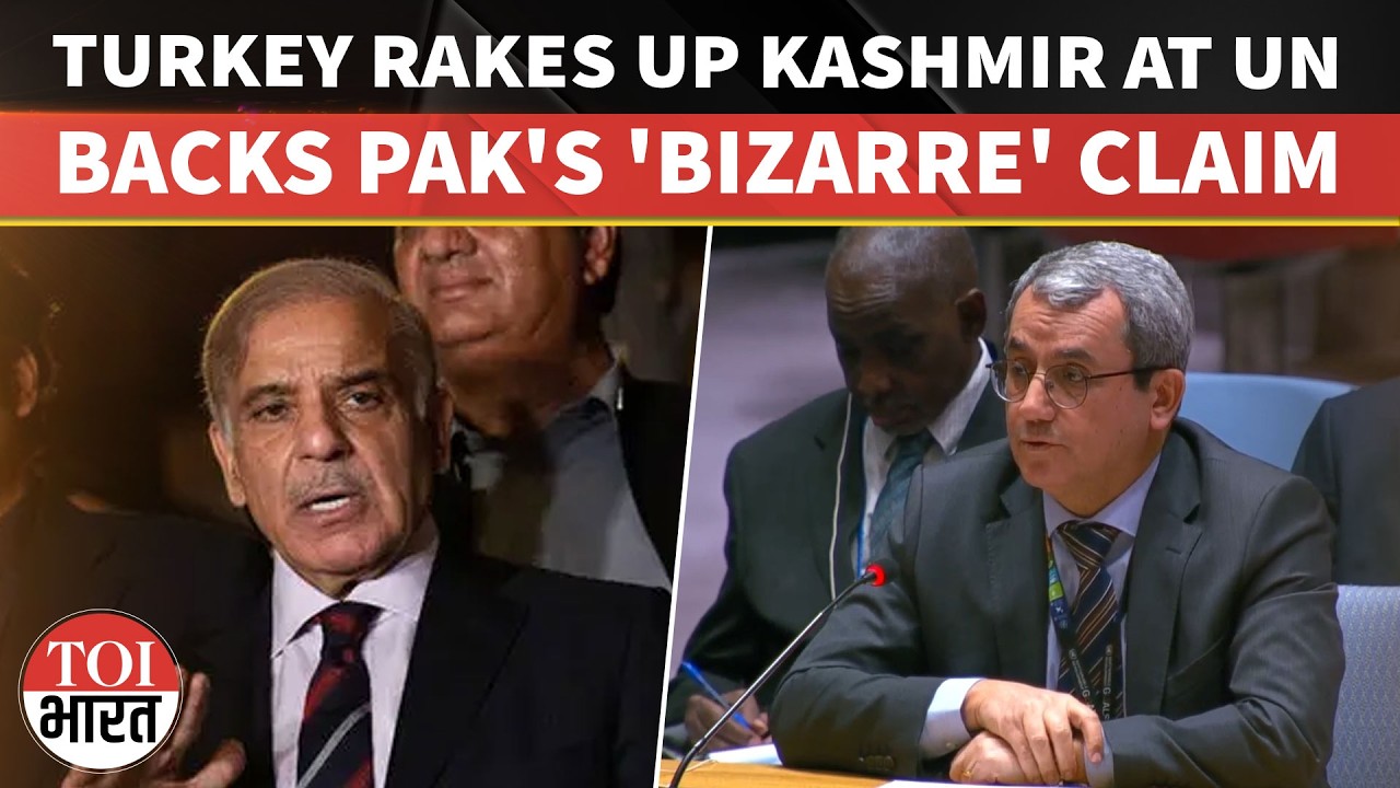 Turkey Backs Pakistan On Kashmir At UN After Shehbaz Sharif’s Delusional Claims On Capturing J&K