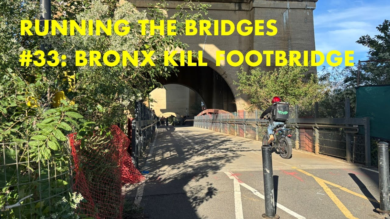 Running the Bridges, #33: Bronx Kill Footbridge