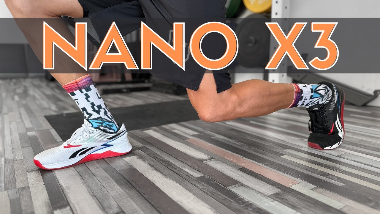 Reebok NANO X3 continu le retour en arrière ✦ Bonne ou mauvaise chose ? ✦ TEST ✦ HEXXEE Socks ✦ 4K