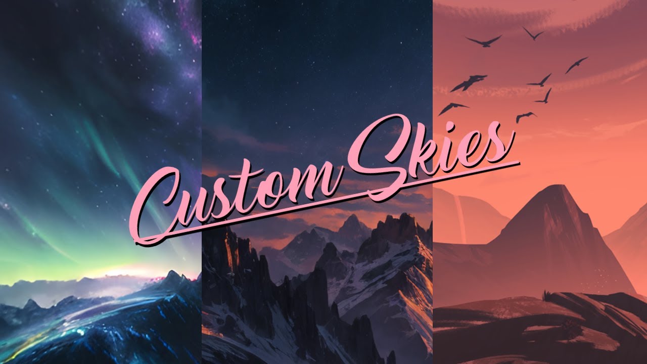 10+ Minecraft Custom Sky Overlays #13 (1.8.9 - 1.20)