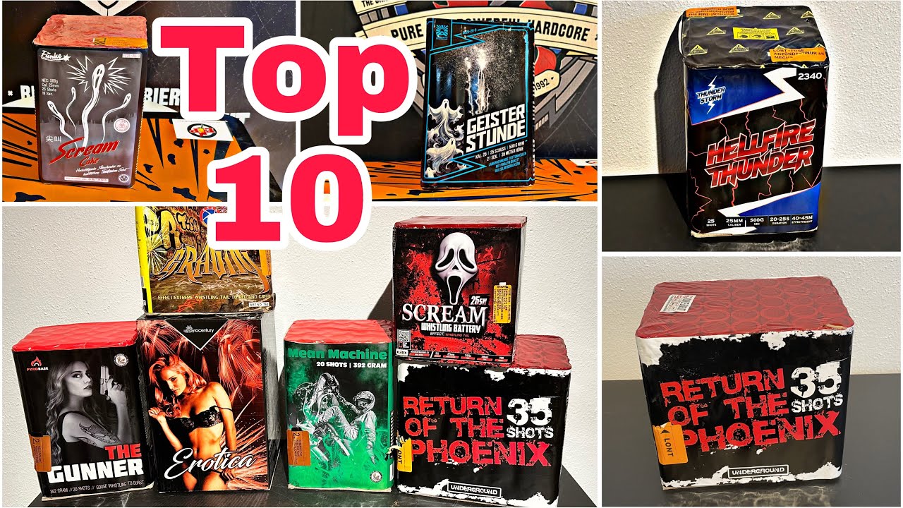 😱🚀 Onze Top 10 (Rauwe) Fluit Cakes / Scream Whistle Cakes : Vuurwerk Compilatie