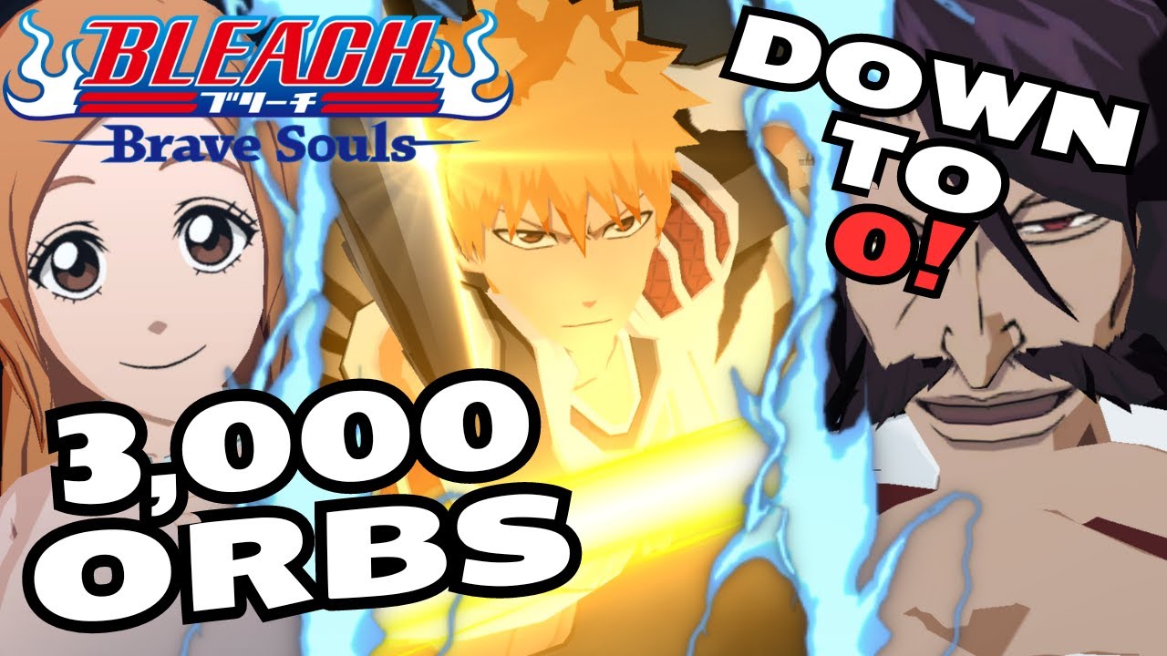 3000 ORBS DOWN TO 0! SPECIAL ANNIVERSARY UNVEIL SUMMONS! Bleach: Brave Souls