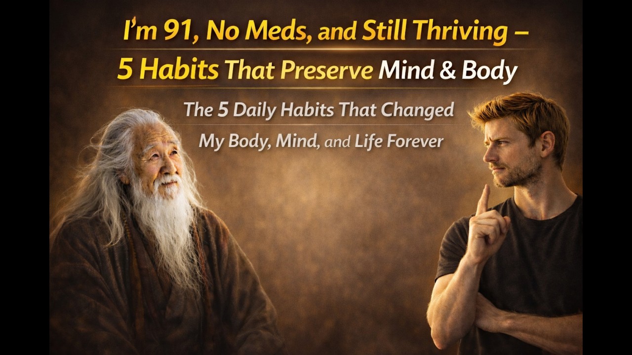 91 Years Old, Independent and Clear-Minded | My 5 Longevity Secrets That Changed My Body & life