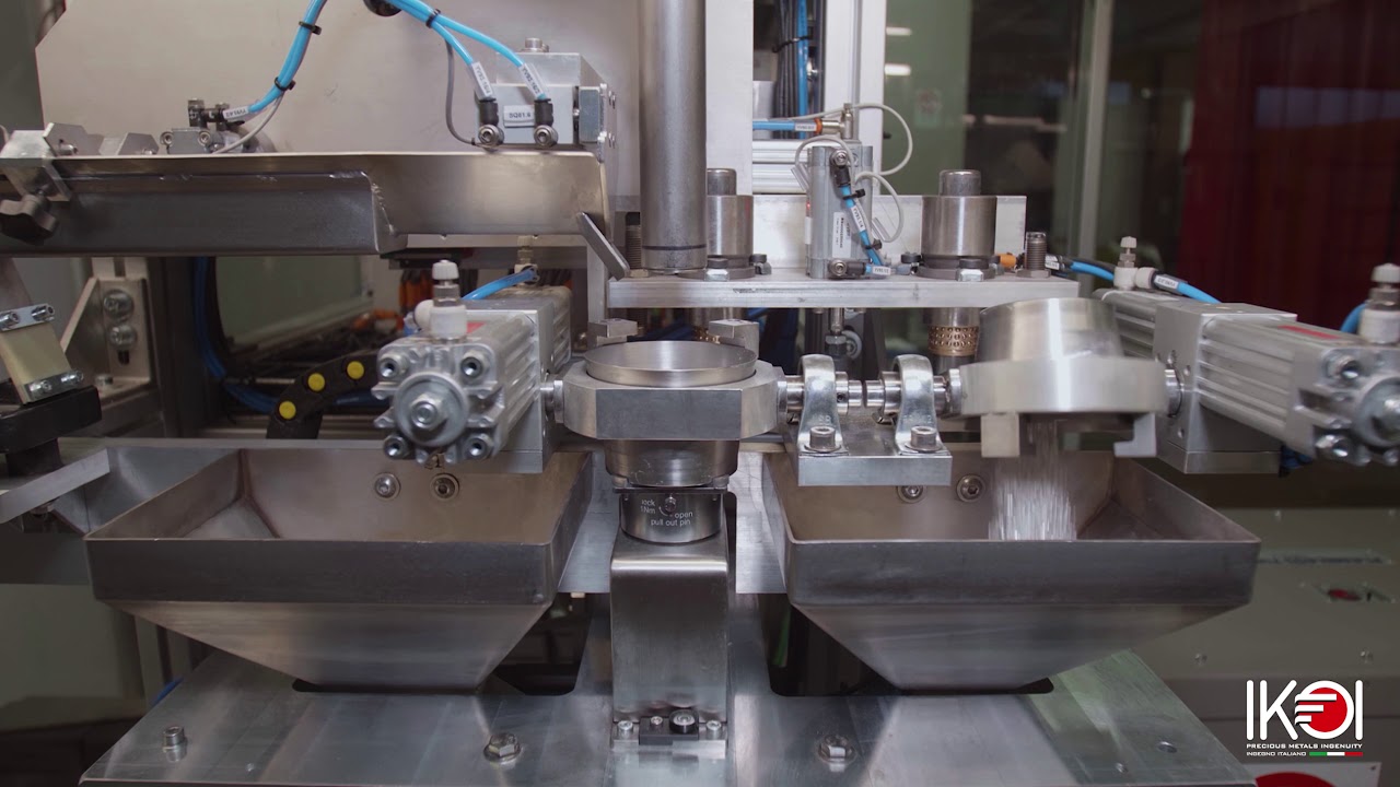 IKOI Complete Automated line for Gold Bars from cathodes