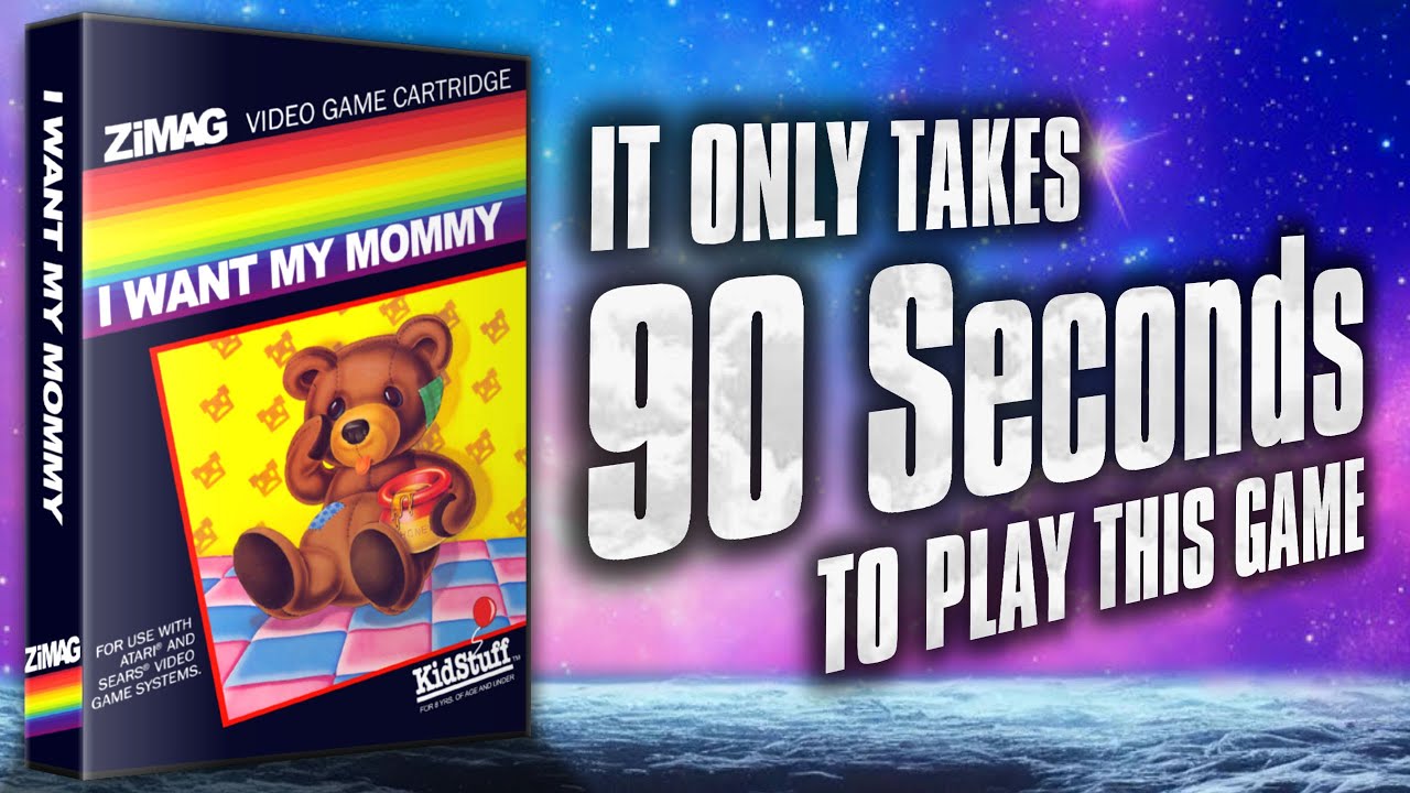 Atari 2600's I WANT MY MOMMY | Some Fun to Play, MORE Fun to MASTER!