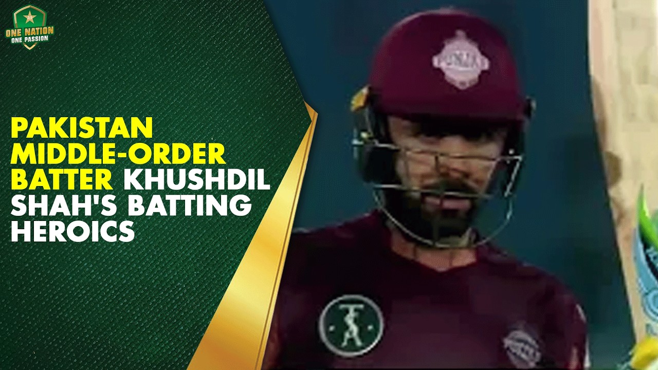 Pakistan Middle-Order Batter Khushdil Shah's Batting Heroics 🔥| PCB | MA2K
