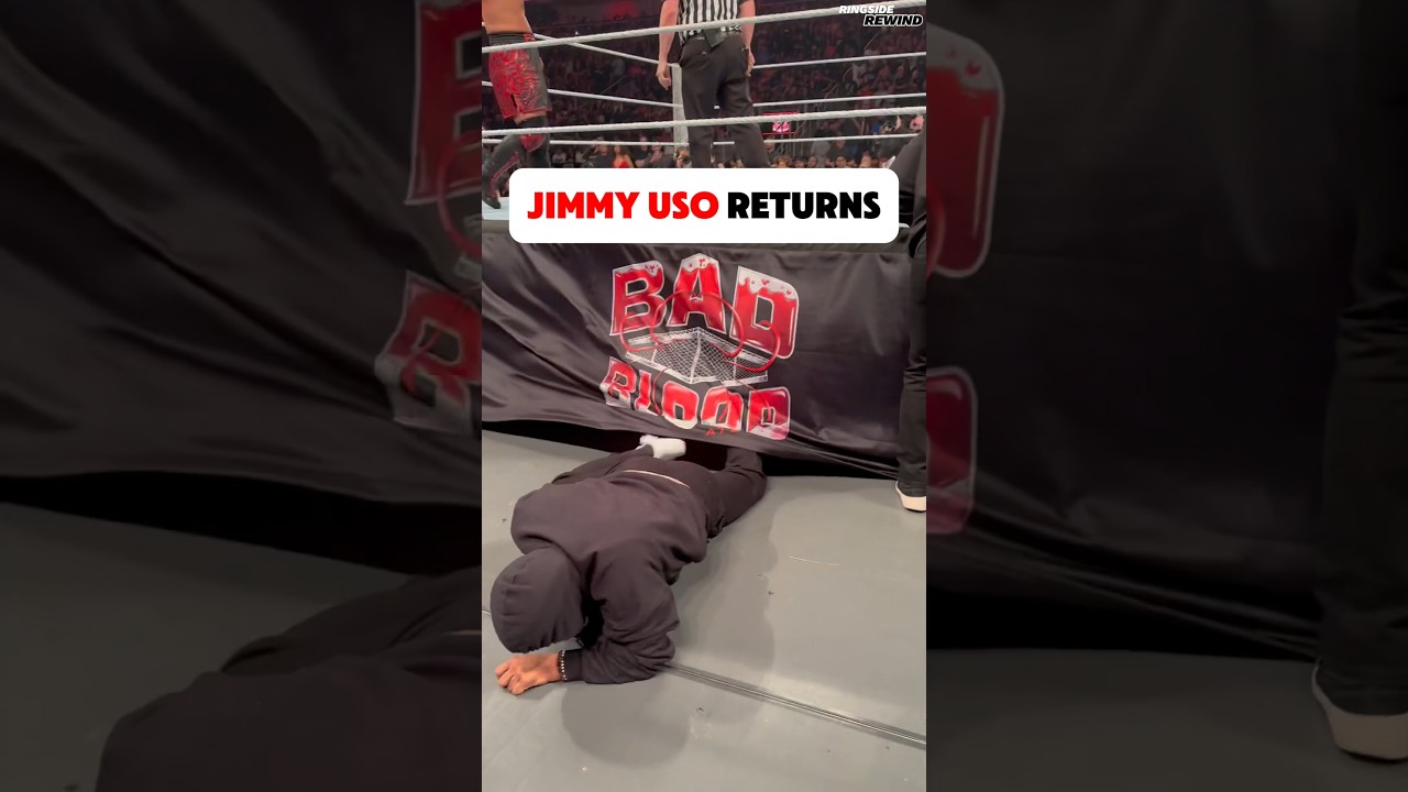 Jimmy Uso's Return at Bad Blood🩸