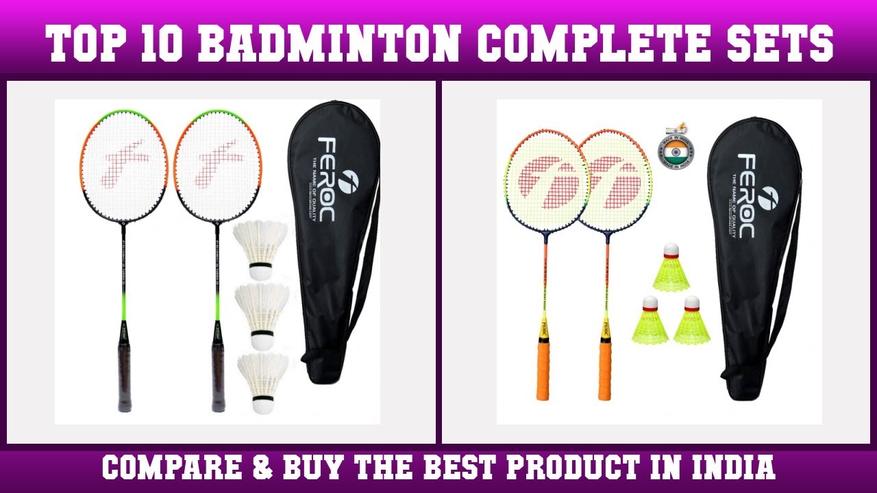 Top 10 Badminton Complete Sets to buy in India 2021 | Price & Review
