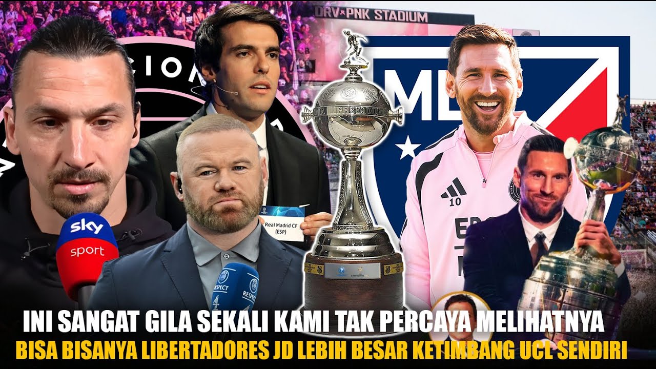 Bikin Libertadores Lebih besar Ketimbang UCL!! Para Legenda Shock Lihat Dampak Global Messi di Miami