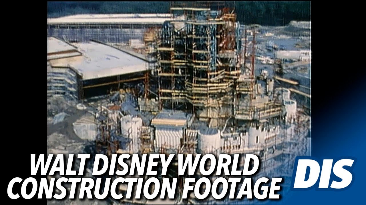 A Look Back at Walt Disney World's Construction