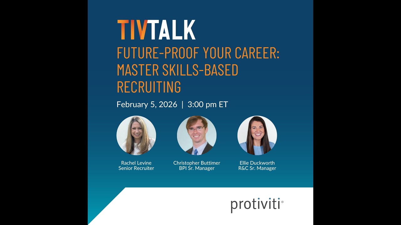 TIV Talk | Future-Proof Your Career: Master Skills-Based Recruiting