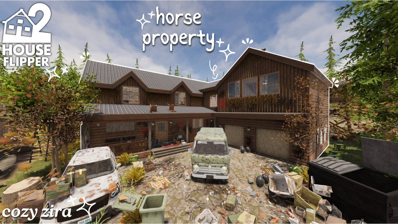 Horse Property 🏡 House Flipper 2: Custom Job | No Commentary Longplay