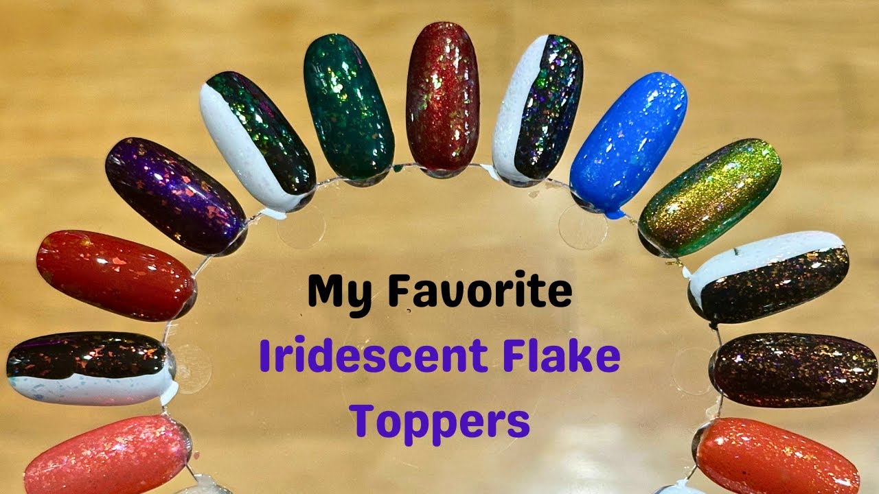 My Favorite Iridescent Flake Toppers