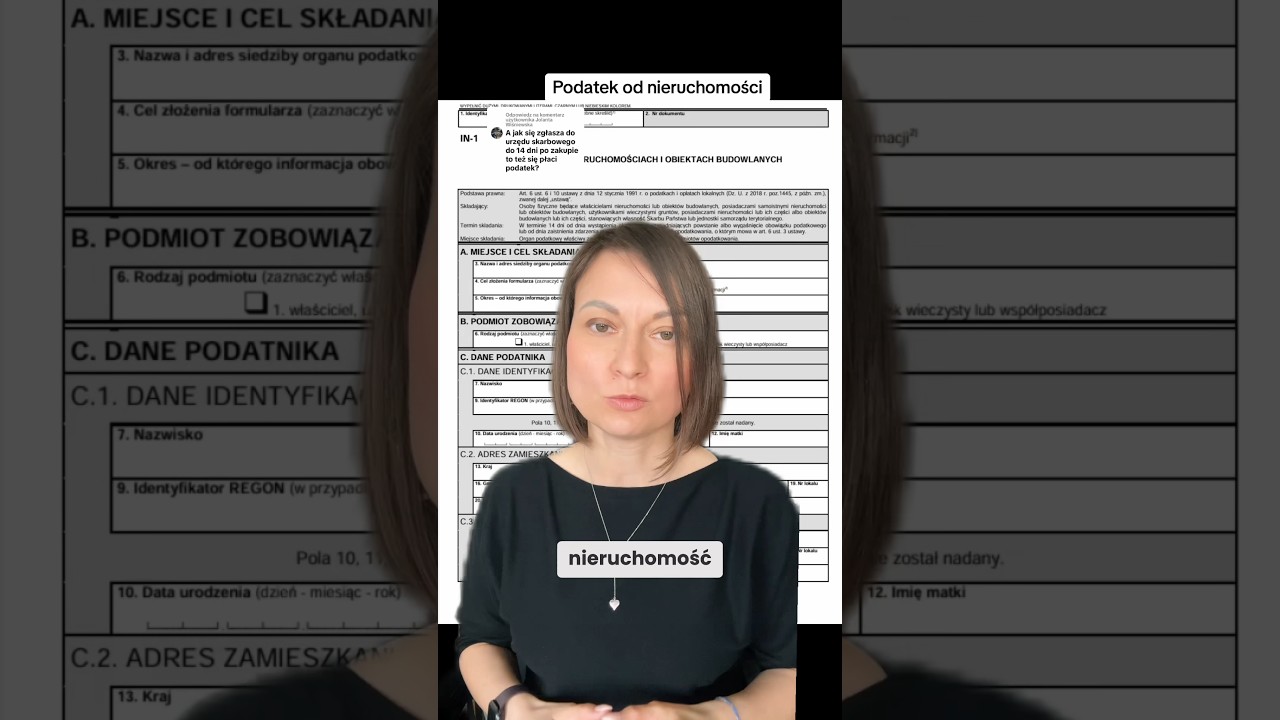 podatek od nieruchomości #podatki #nieruchomości #zakupy #działka #dom
