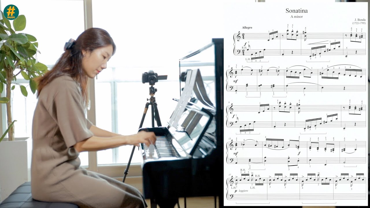 Benda Sonatina in A minor / 벤다 소나티네_가 단조