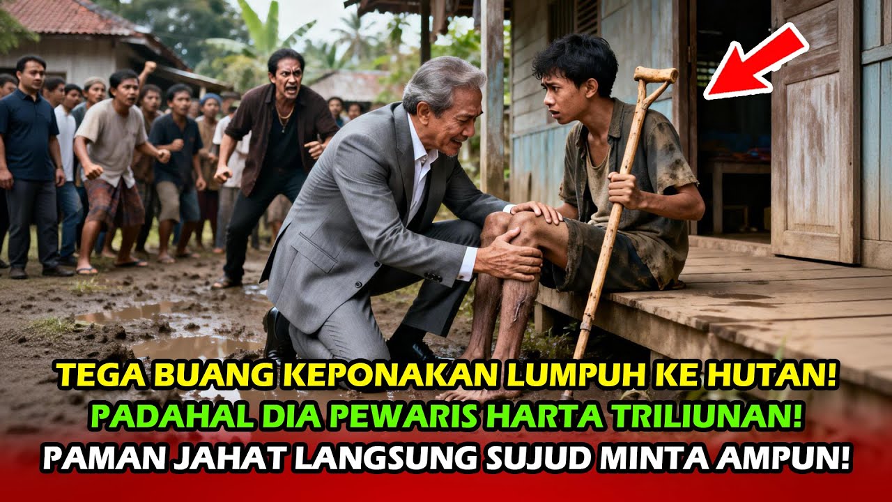 KARMA INSTAN! PAMAN BUANG KEPONAKAN LUMPUH, GEMETAR SAAT TAHU AYAHNYA TERNYATA BOS BESAR DARI KOTA!