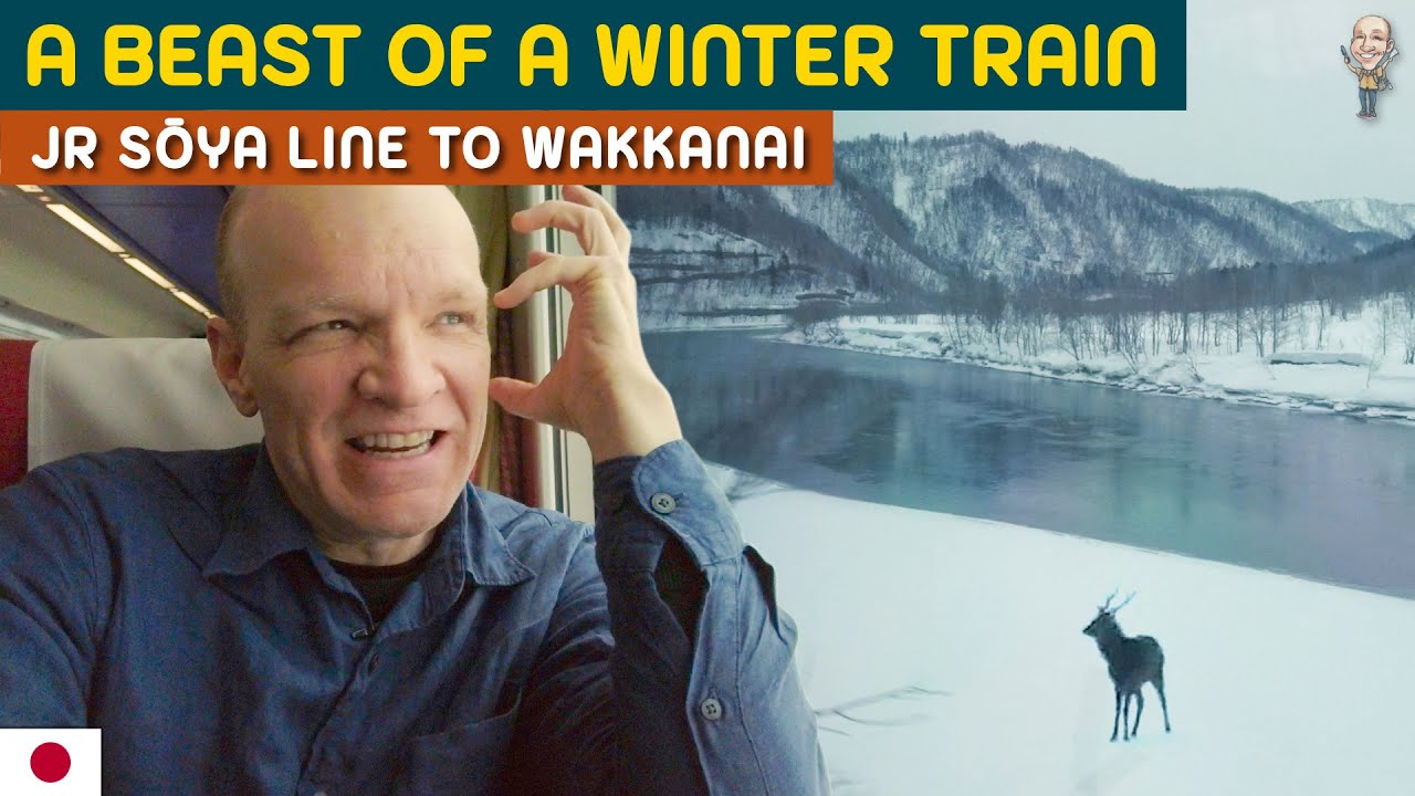 Mind-blowing winter train to Wakkanai